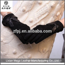 New Design Fashion Low Price Daily Use Cow Leather Protective Hand Gloves